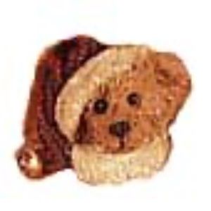 BROOCH, BEAR WITH HAT, DEAN GRIFFE, 2 inches, ADORABLE, NEVER USED